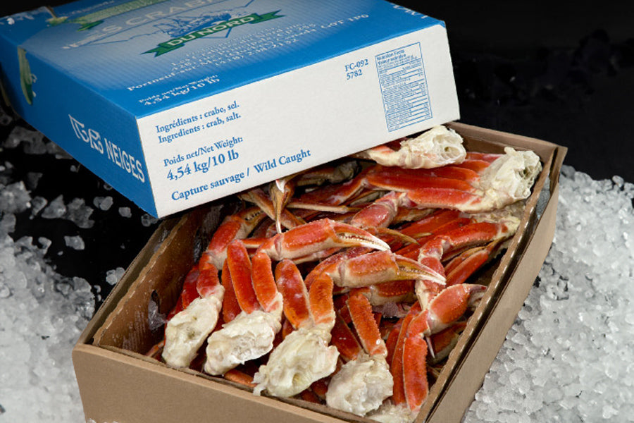 Crabe des neiges congelé 3L (extra large) - 10 lbs