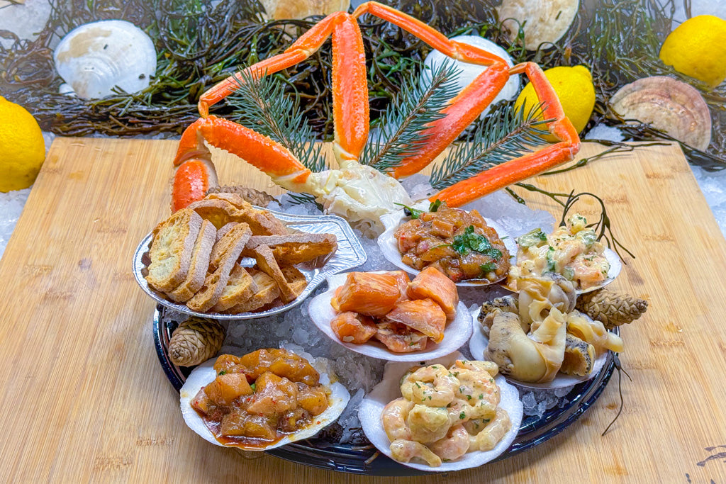 Plateau de fruits de mer québécois