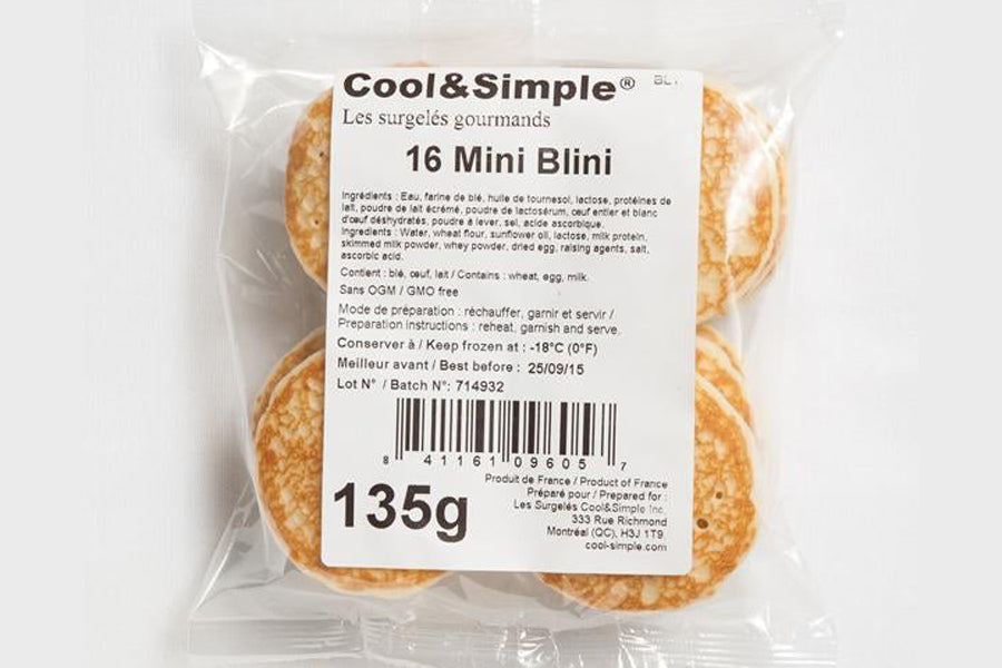 Blinis mini