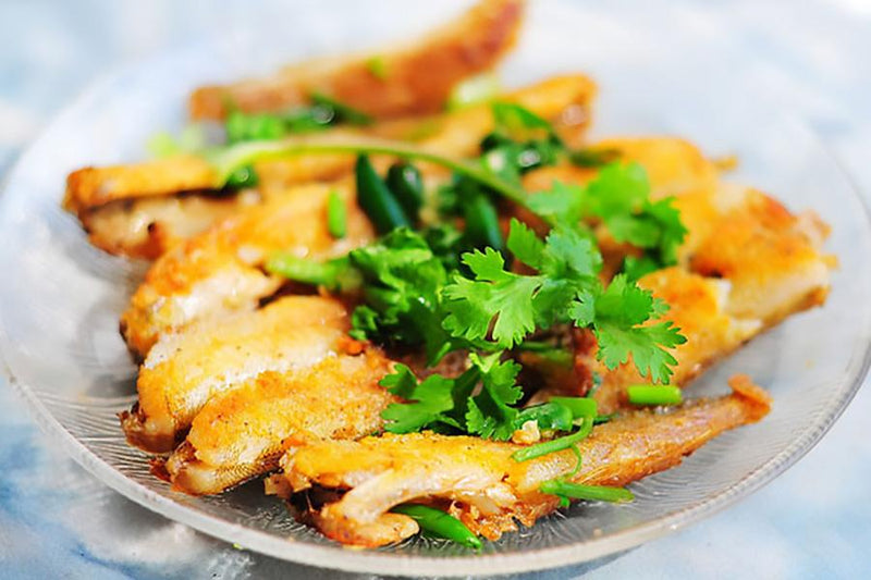 Fried smelt