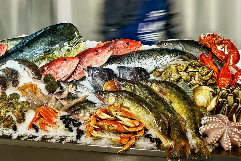 Poissonnerie ouverte au public