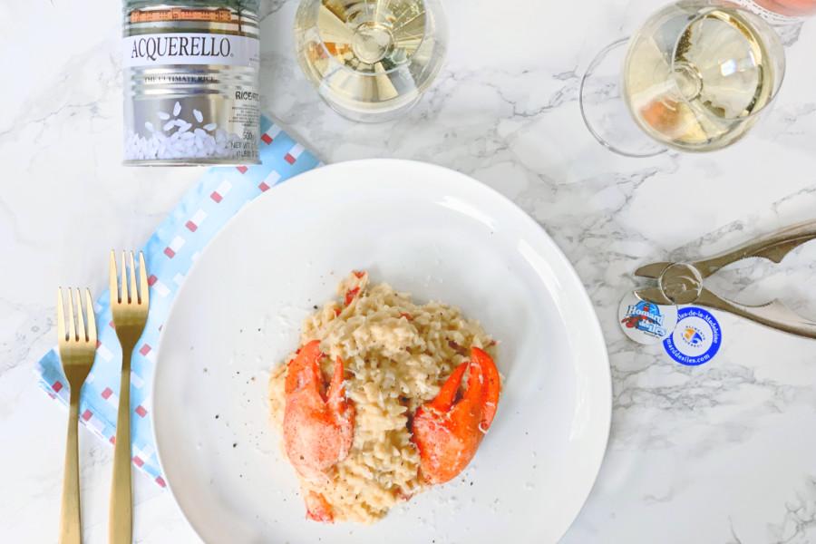 Risotto au homard