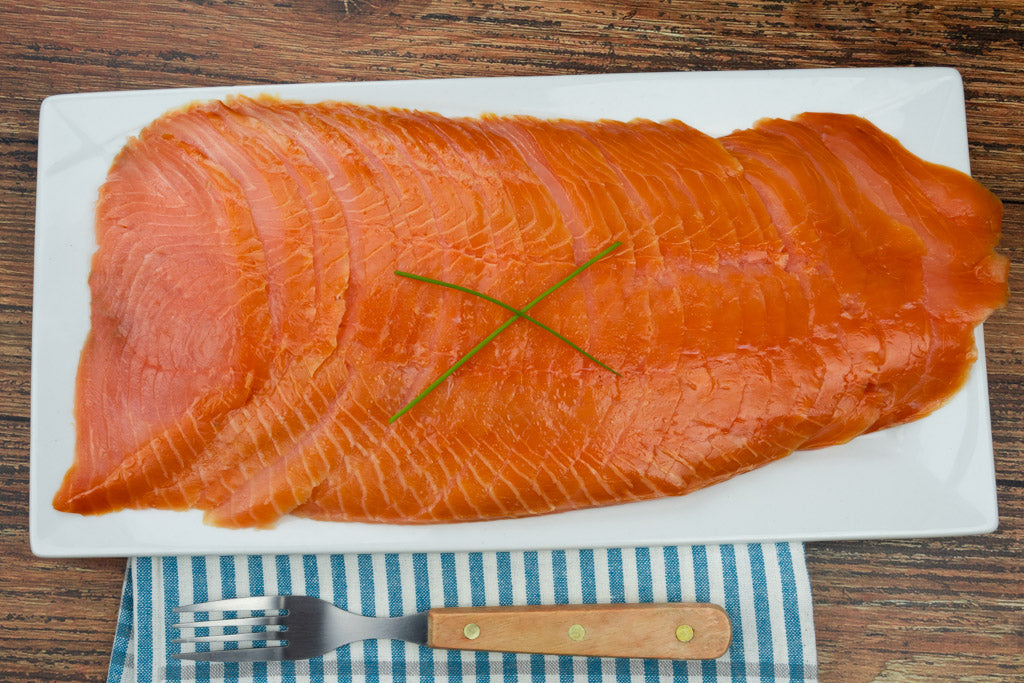 Home Smoked Maple Salmon