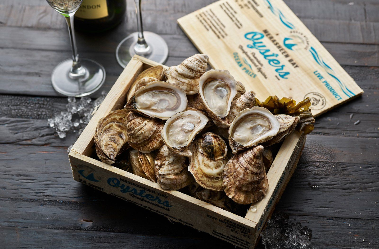 Huîtres Merasheen Bay - 100 un