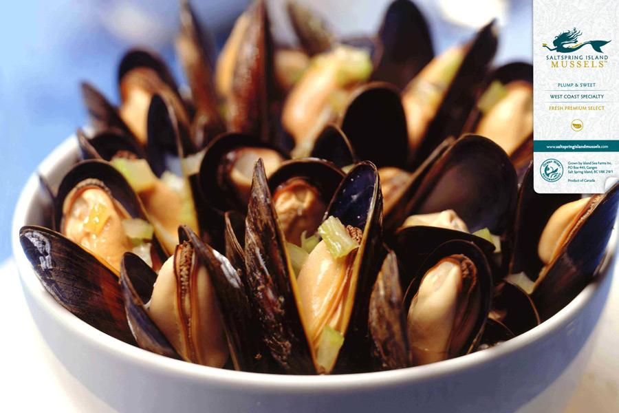Saltspring Mussels - 5 lbs