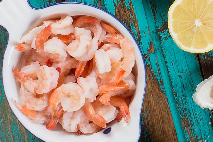 plateau de crevettes cocktail