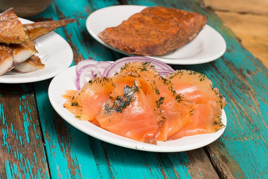 Saumon Gravlax maison